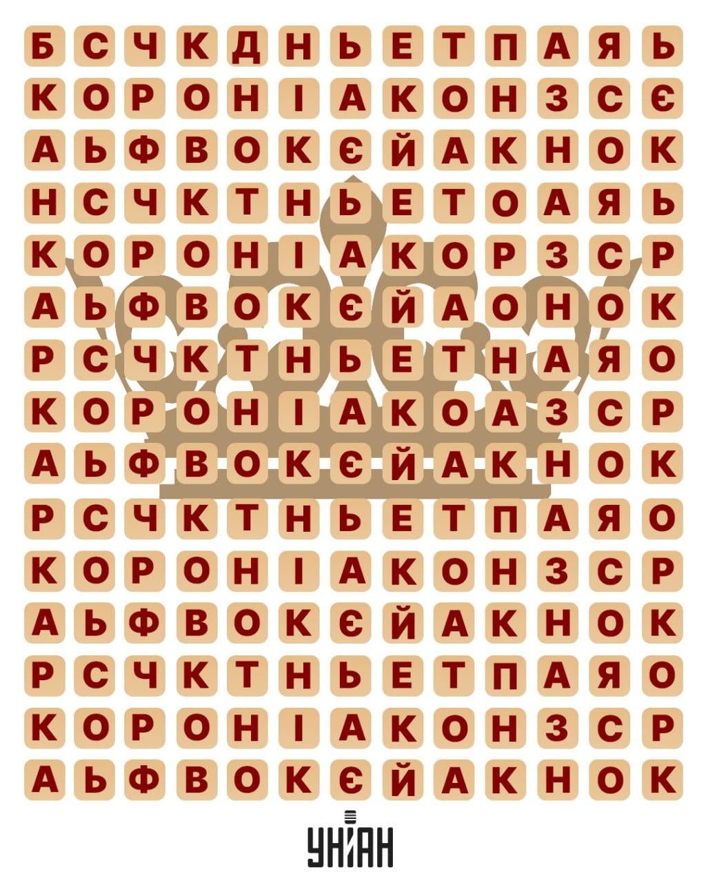 Alleen een genie vindt het woord 'kroon' in 9 seconden: een verbazingwekkend complexe optische illusie