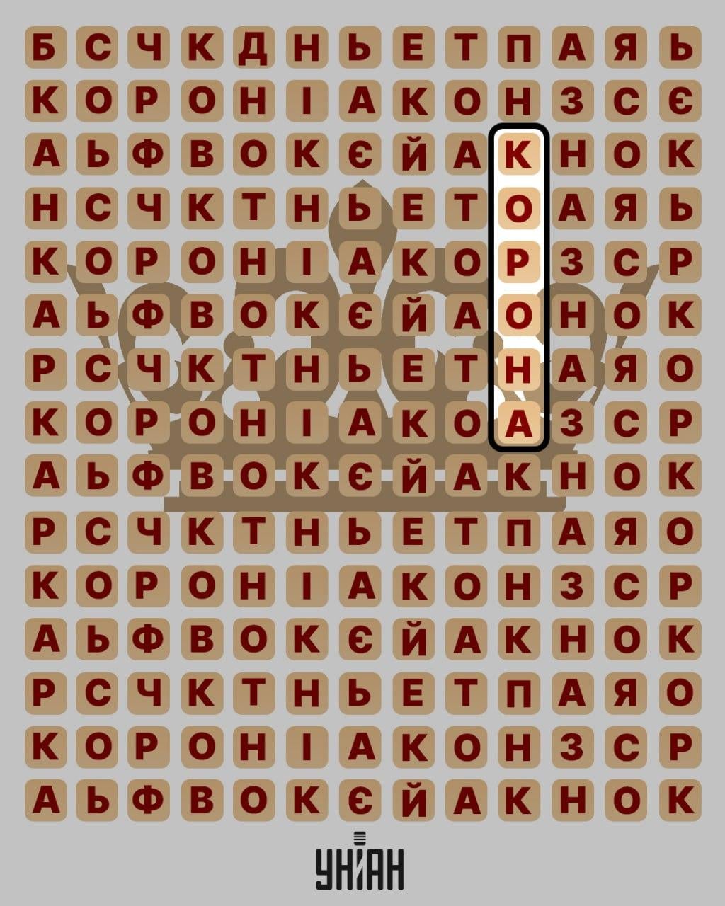 Alleen een genie kan het woord 'kroon' vinden in 9 seconden: een verbazingwekkend complexe optische illusie