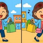 IQ-test: vind 3 verschillen in een foto van een meisje