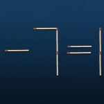 Een puzzel voor genieën: je hoeft maar één lucifer te verplaatsen om een fout te herstellen Een puzzel voor genieën: je hoeft maar één lucifer te