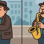 IQ-test: zoek 3 verschillen in een foto van een saxofoonspeler in 31 seconden. IQ-test: zoek 3 verschillen in een foto van een saxofoonspeler
