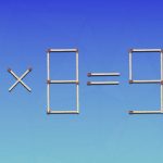 Snelle IQ-test: je moet twee overeenkomsten verwijderen om gelijkheid correct